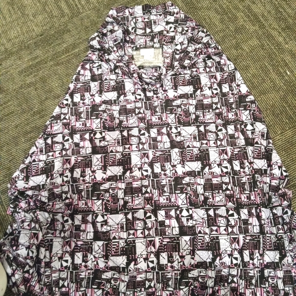 Patern floor length skirt 💜 💗 - Picture 1 of 2